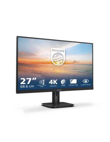 Philips 27E1N1800A/00 Monitor PC 68,6 cm (27") 3840 x 2160 Pixel 4K Ultra HD LED Nero