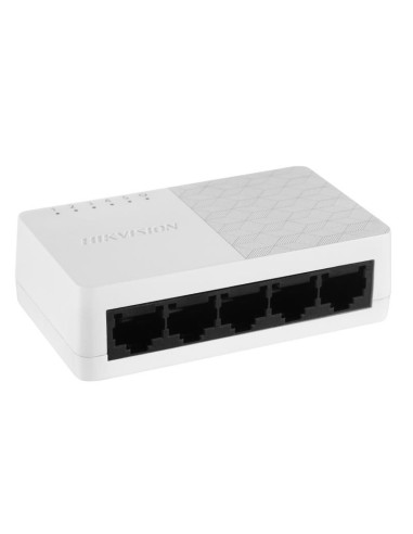 Hikvision DS-3E0105D-O Switch Umanaged Fast Ethernet 5 Porte