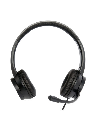 Vultech HS-03 cuffia e auricolare Cablato A Padiglione Ufficio USB tipo A Nero