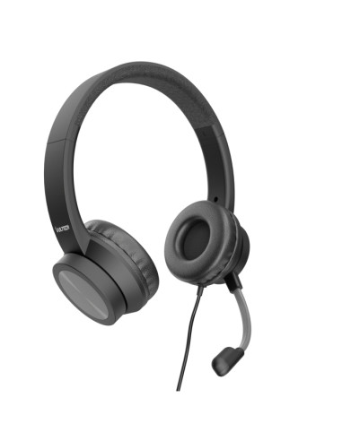Vultech HS-03 cuffia e auricolare Cablato A Padiglione Ufficio USB tipo A Nero
