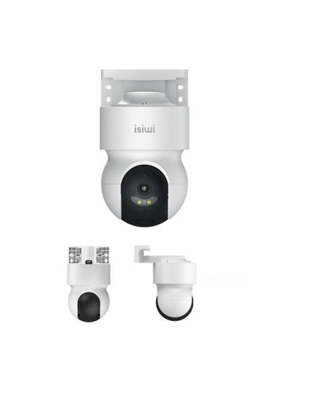 ISIWI TELECAMERA ALIMENTATA REDI ON 2K PT PER ESTERNO IR LED E  SHOWCOLOR  AUDIO BIDIREZIONALE SD CA