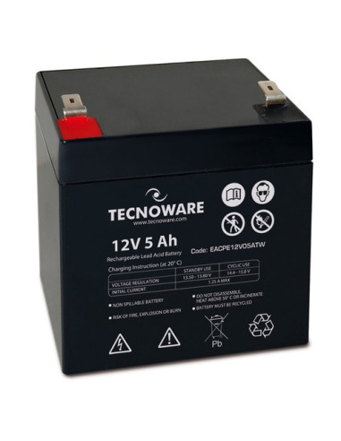 BATTERIA TECNOWARE 12V 5.0Ah EACPE12V05ATWB