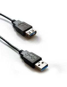 CAVO ATLANTIS USB-3.0 A TO USB A, M/F, 2MT, (PROLUNGA), NERO, P019-UB3-AAMF-2