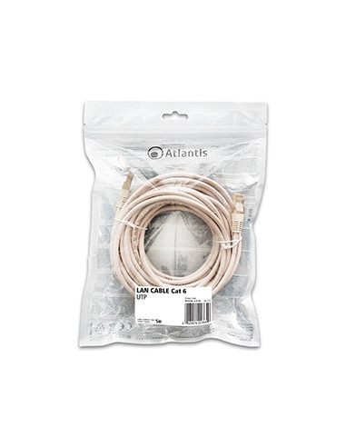 Atlantis cavo di Rete Cat 6: Cavo di rete UTP (patch cord) categoria Cat-6 Lunghezza 5m P019-LN_6-U-5A