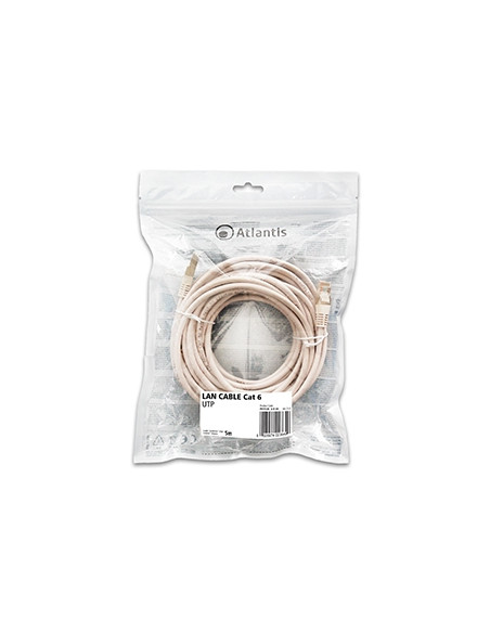 Atlantis cavo di Rete Cat 6: Cavo di rete UTP (patch cord) categoria Cat-6 Lunghezza 5m P019-LN_6-U-5A