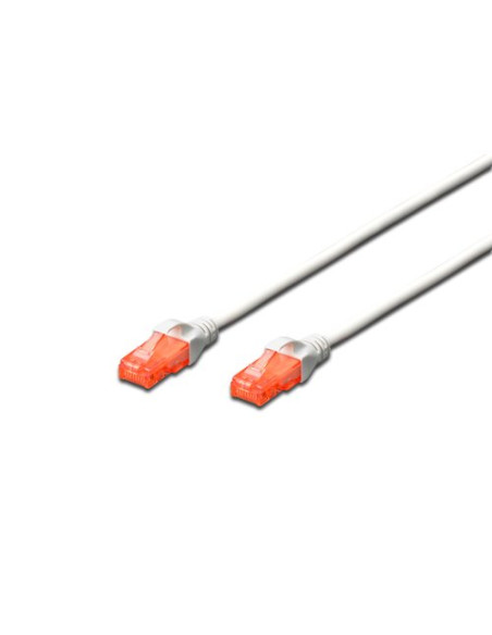 CAVO RETE DIGITUS UTP CAT. 6 NON SCHERMATO LSZH MT. 5 BIANCO