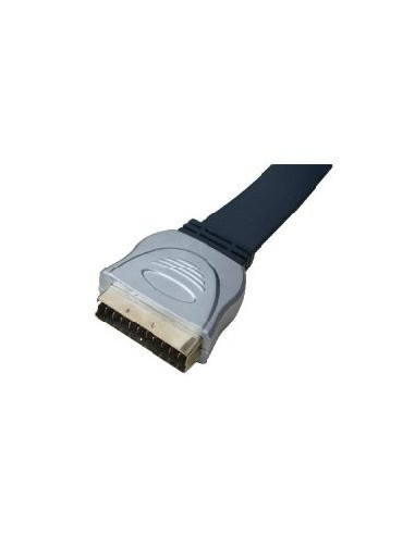 Nilox Scart 1m M/M 21pin Cavo SCART SCART (21-pin) Blu