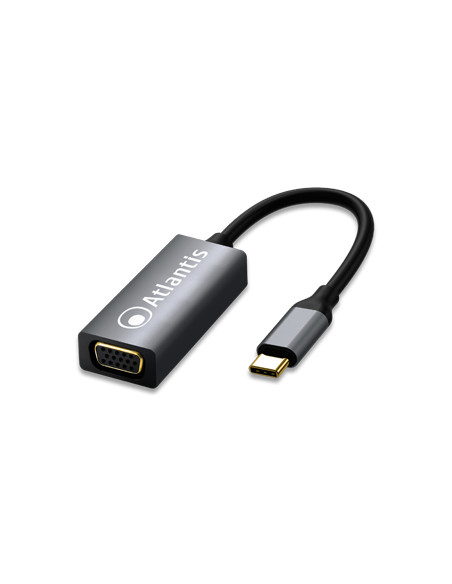 ADATTATORE ATLANTIS A04-TC_VGA da USB-C a VGA