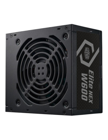 ALIMENTATORE COOLER MASTER 600W ATX ELITE NEX WHITE PFC ATTIVO EFFICIENZA 85% 80+ 240VAC FAN120MM - MPW-6001-ACBW-BEU