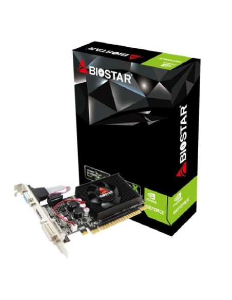 SVGA BIOSTAR NVIDIA GT610-2GB D3 LP 2GB DDR3 64Bit VGA+DVI+HDMI PCI-E