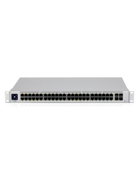 Ubiquiti UniFi USW-48-POE-EU switch di rete Gestito Gigabit Ethernet (10/100/1000) Supporto Power over Ethernet (PoE) Argento
