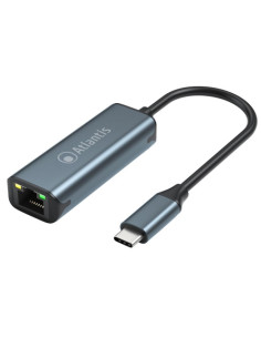 ADATTATORE ATLANTIS A04-TC_LAN da USB-C a Gigabit Lan IN: 1x USB-C OUT: 1x Gigabit