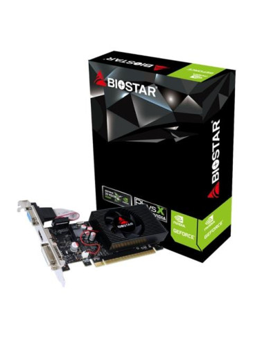 SVGA BIOSTAR NVIDIA GT730-4GB D3 LP 4GB DDR3 128Bit VGA+DVI+HDMI PCI-E