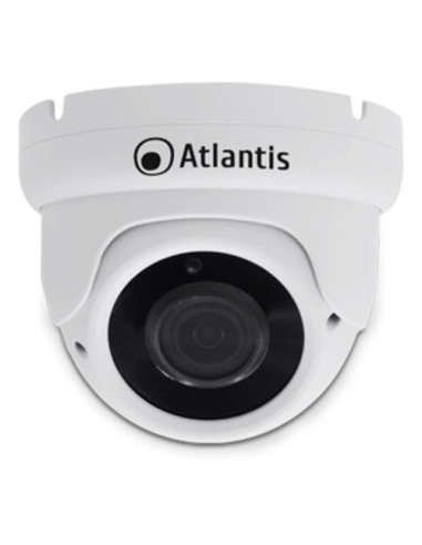 VIDEOCAMERA ATLANTIS ULTRAPLEX A11-UX914A-DP IP PoE Dome 5Mpx 2592x1944 H.264/265 20/25fps 1/2.8" CMOS IR 18 SMD led 10mt