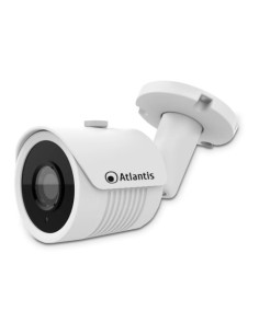 VIDEOCAMERA ATLANTIS ULTRAPLEX A11-UX826A-BP IP PoE Bullet 3Mpx 1920x1080 H.264/H.265 20fps 1/2.9" CMOS IR 2 Array led 15mt
