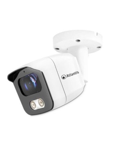 VIDEOCAMERA ATLANTIS ULTRAPLEX A11-UX1014A-BP IP PoE Bullet 8Mpx 3840x2016 20fps H.264/265 1/2.8" CMOS IR 2 led 15m
