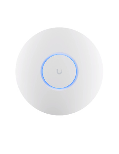 UBIQUITI ACCESS POINT U6+ WIRELESS UNIFI  WiFi 4/5/6 PoE 1P RJ45 MIMO 2.4/5GHZ 2X2 MIMO - 300 CLIENTS