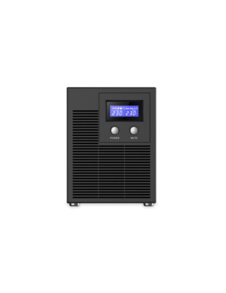 UPS ATLANTIS A03-HP3003P 2000VA (1400W) Sinewave Line Interactive 2x12V-9Ah Display LCD Interfaccia USB-HID RS232 EPO 6xIEC