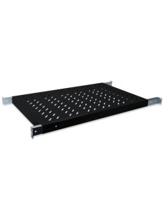 RIPIANO DIGITUS PER ARMADI RACK 19" ESTENSIONE VARIABILE 700-900 MM CON 4 AGGANCI COLORE NERO