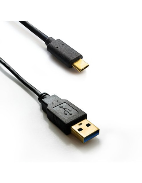 CAVO ATLANTIS USB A 3.0 TO USB-C, M/M, 1MT, NERO, P019-UB3-ACMM-1
