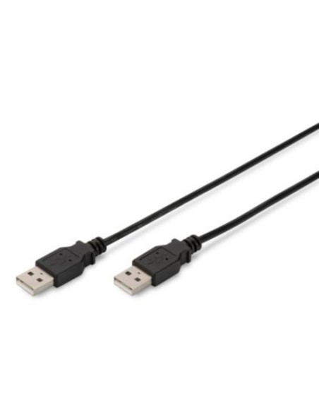 CAVO DIGITUS USB 2.0 A TO USB A, M-M, 1.8MT, NERO, LP8911B