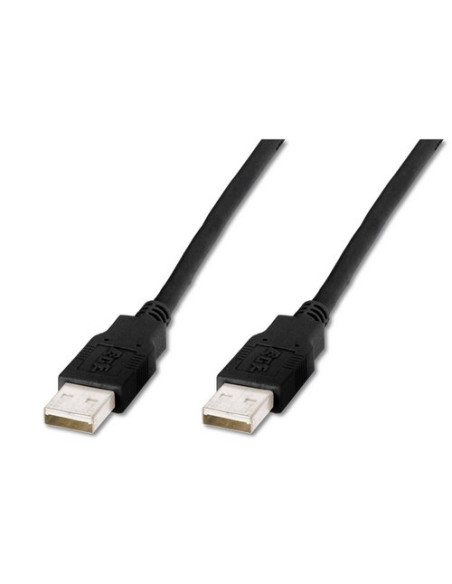 CAVO DIGITUS USB A 2.0 TO USB A, M/M, 1MT, NERO, LP496B
