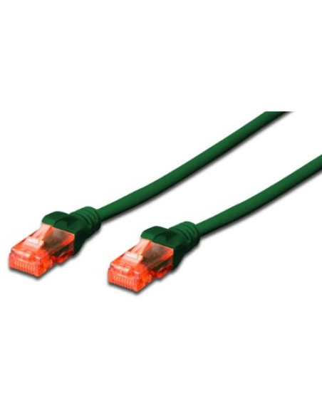 CAVO RETE DIGITUS CAT. 6 UTP NON SCHERMATO LSZH VERDE 2mt