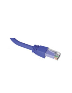 Bretella di connessione U/UTP Plug/Plug  RJ45 Categoria 6 250Mhz lunghezza 5m, 26 AWG, LSHF/LSZH IEC 332.1 colore Blu
