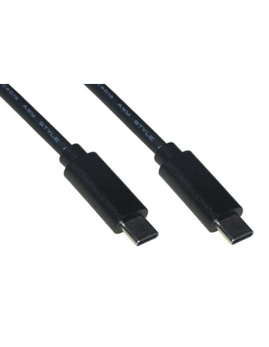 CAVO LINK USB-C TO USB-C, M/M, 0,5MT, NERO, LKCC2005