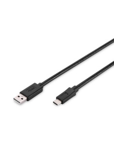 CAVO DIGITUS USB A TO USB-C, M-M, 1,8MT, NERO, AK300136018S