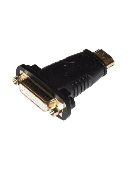 ADATTATORE LINK HDMI TO DVI 24+5 PIN, M/F, BIDIREZIONALE, NERO, LKADAT59