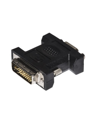ADATTATORE LINK DVI 24+5 pin TO VGA 15POLI, M/F, NERO, LKADAT29