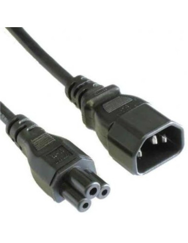 CAVO LINK ALIMENTAZIONE CONNETTORI C14 MASCHIO C5 FEMMINA 1,8MT, NERO, LK10038