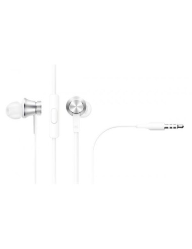 Xiaomi Mi In-Ear Headphones Basic Auricolare Cablato Musica e Chiamate Argento, Bianco