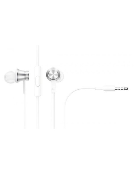 Xiaomi Mi In-Ear Headphones Basic Auricolare Cablato Musica e Chiamate Argento, Bianco