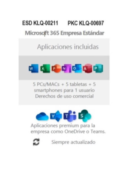 O365 BUSTANDARD RETAIL ESD 1Y