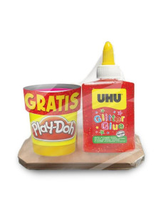 GLITTER GLUE PLAYDOH ASS