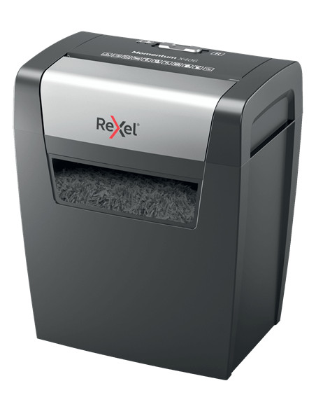 Rexel Momentum X406 distruggi documenti Taglio a particelle 70 dB Blu, Grigio