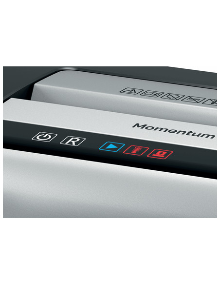 Rexel Momentum X410-SL distruggi documenti Triturazione incrociata 62 dB Nero, Grigio