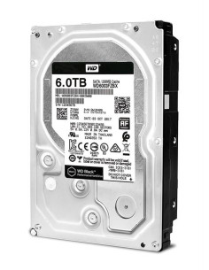 WD BLACK HDD 6TB 3.5 128MB (DK)