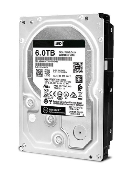 WD BLACK HDD 6TB 3.5 128MB (DK)