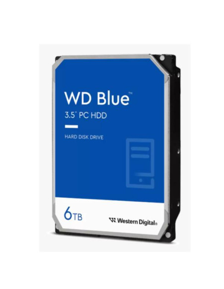 WD BLUE HDD 3.5 6TB SATA CACHE256MB