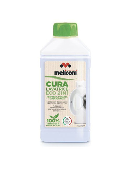 Detergente pulizia lavatrice Meliconi 656161 GREEN Eco 2in1