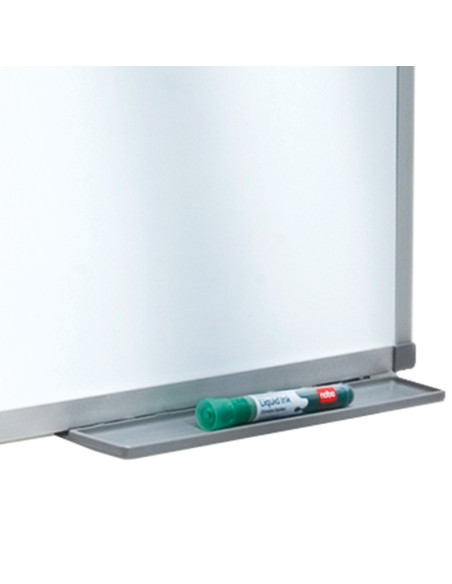 Nobo Lavagna bianca magnetica in acciaio Basic 900x600 con bordo basico