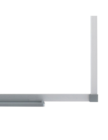 Nobo Lavagna bianca magnetica in acciaio Basic 900x600 con bordo basico