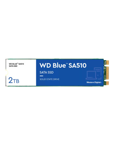 WESTERN DIGITAL SSD BLUE 2TB M.2 SA510 2280 SATA III 6 GBS