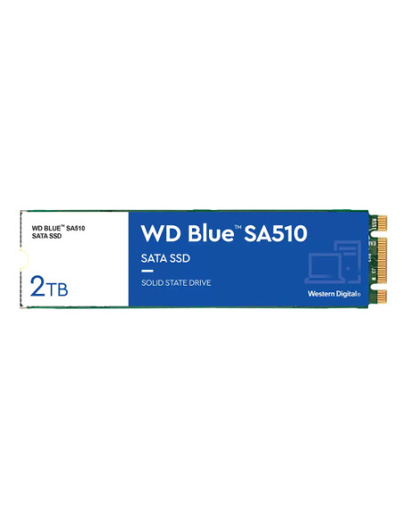 WESTERN DIGITAL SSD BLUE 2TB M.2 SA510 2280 SATA III 6 GBS