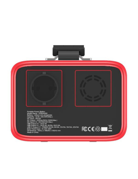 PORTABLE POWER STATION 230.4WH