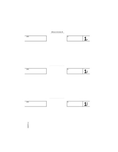 CF20 COMANDE A 3 TAGLIANDI 25/25
