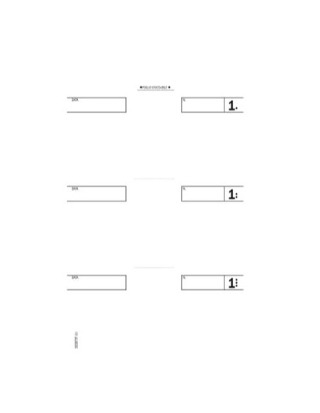CF20 COMANDE A 3 TAGLIANDI 25/25